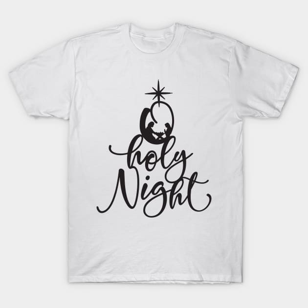 Holy Night T-Shirt by MZeeDesigns